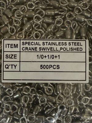 Στριφτάρια Stainless Steel  Νο1/0  1000τμχ