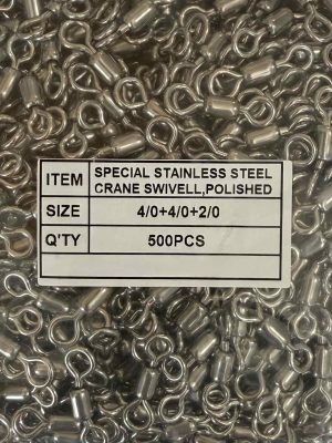 Στριφτάρια Stainless Steel  Νο4/0+4/0+2/0  1000τμχ